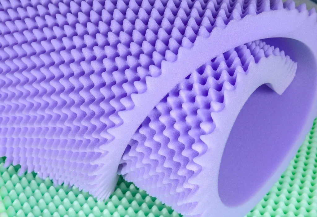 Espuma acústica morada profesional